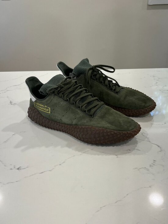 Adidas Men\'s Kamanda 01 Base Green Size 13